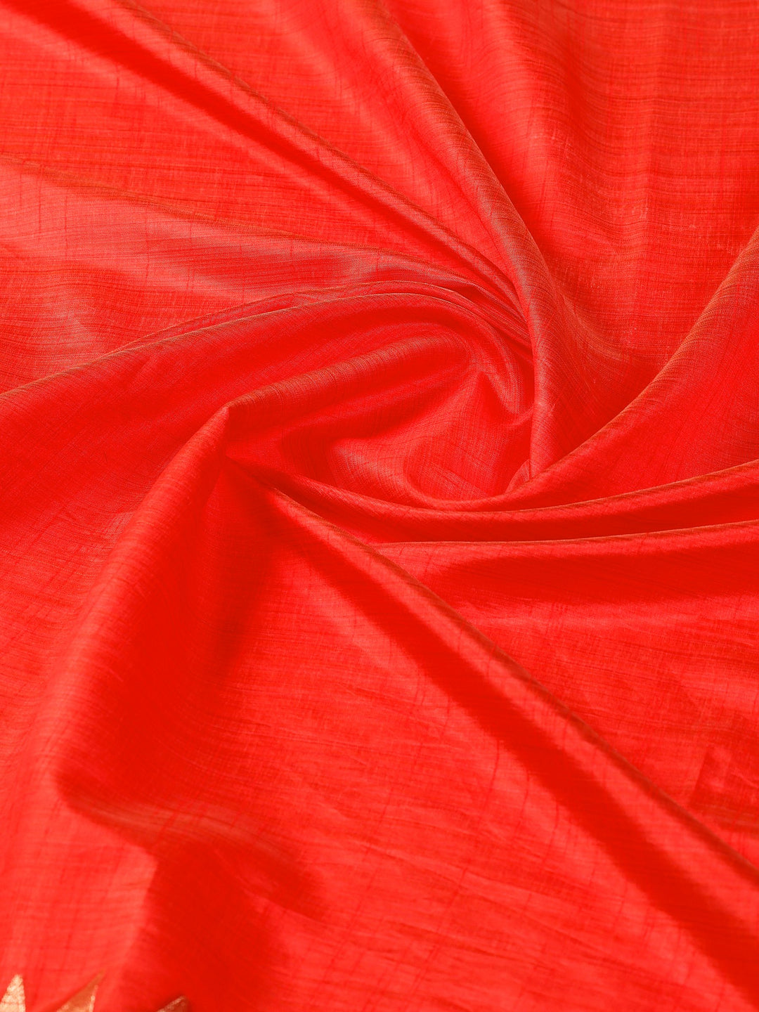 Rust Woven Design Art Silk Saree