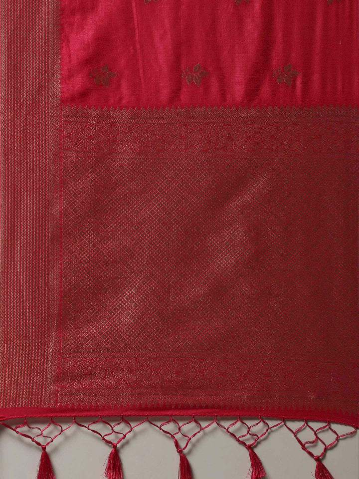 Rani Woven Design Art Silk Saree