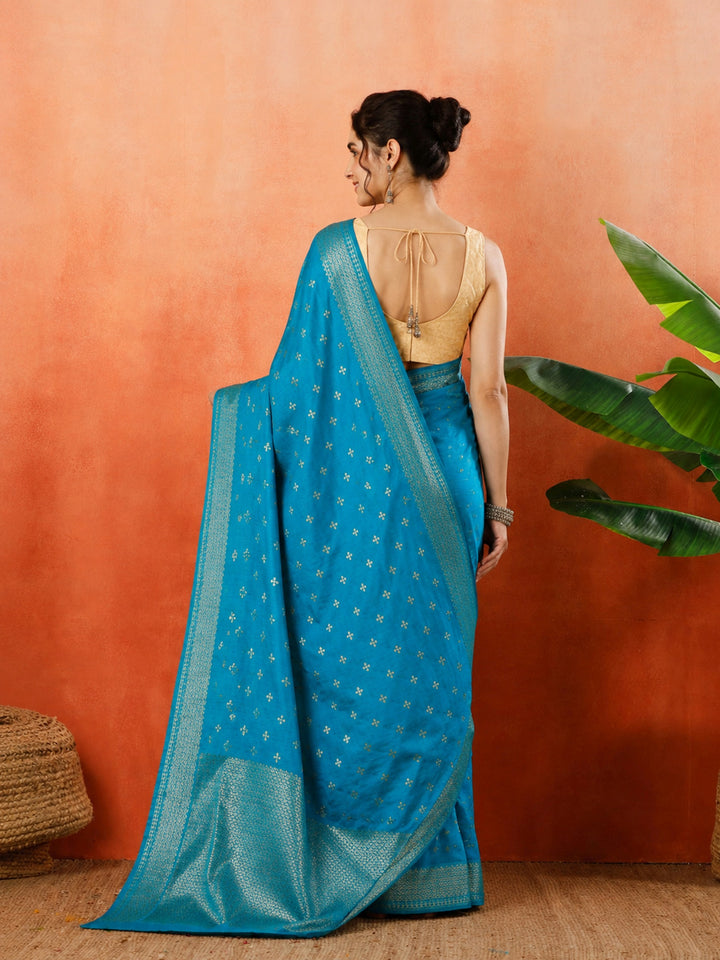 Woven Design Tussar Silk Saree