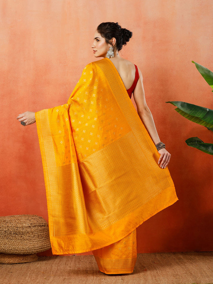 Woven Design Tussar Silk Saree