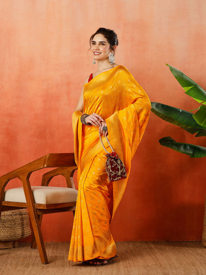 Woven Design Tussar Silk Saree