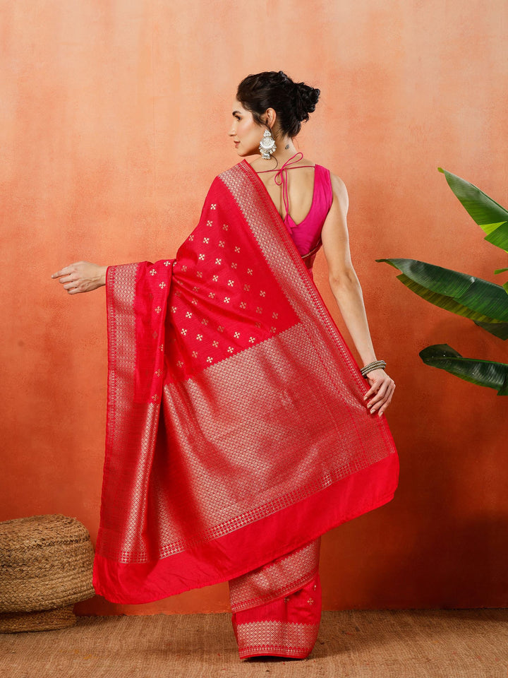 Woven Design Tussar Silk Saree