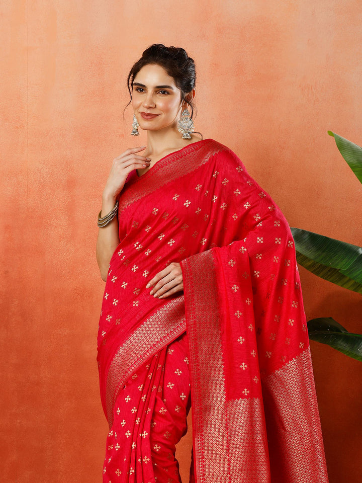 Woven Design Tussar Silk Saree