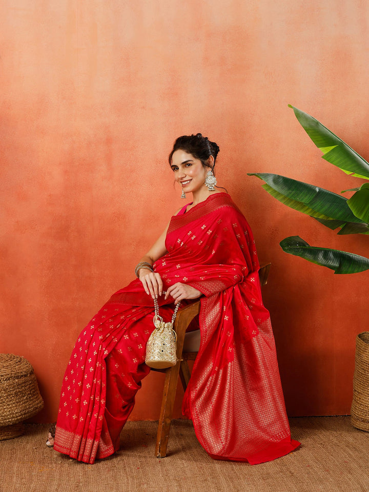 Woven Design Tussar Silk Saree