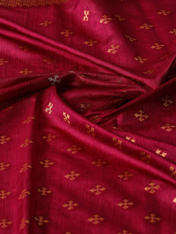 Woven Design Tussar Silk Saree