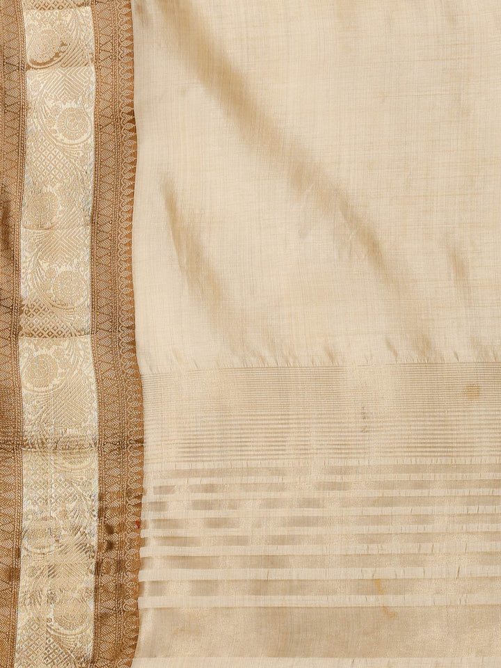 Woven Design Tussar Silk Saree