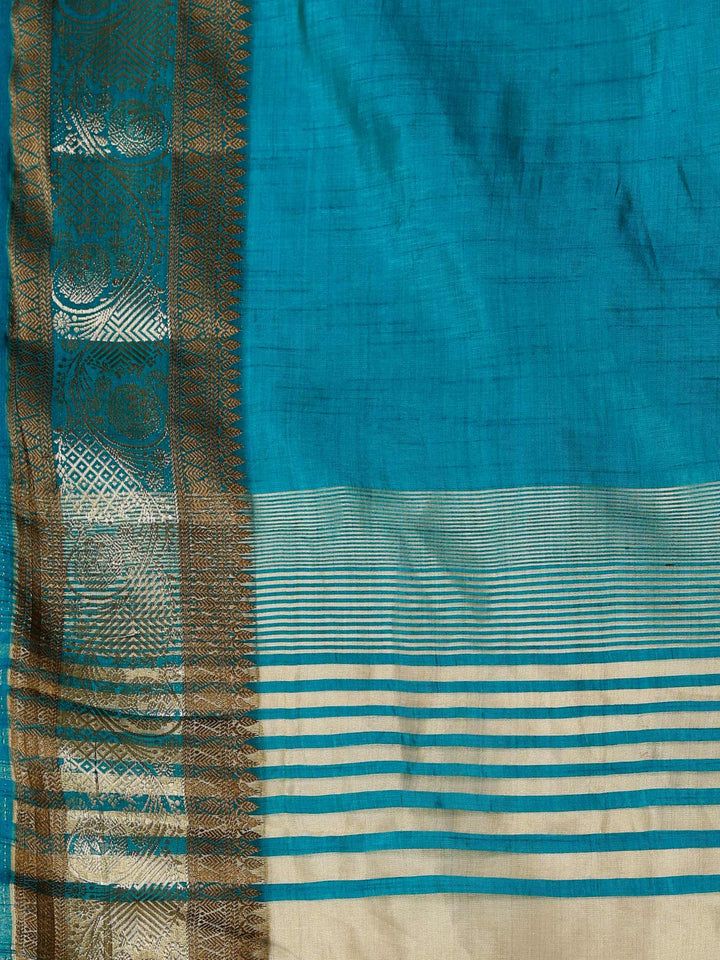 Woven Design Tussar Silk Saree