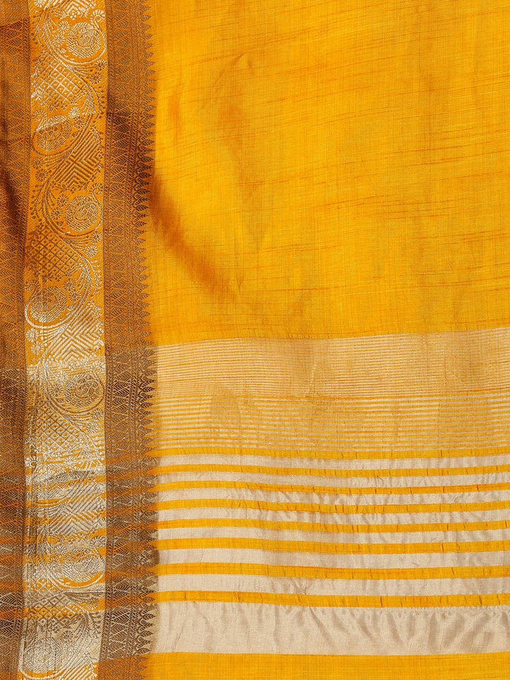 Woven Design Tussar Silk Saree