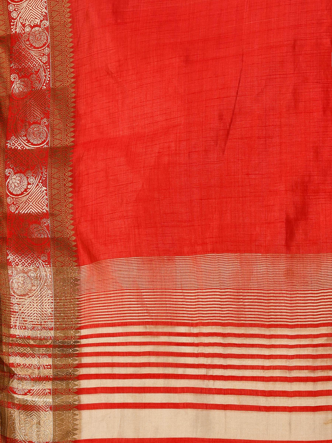 Woven Design Tussar Silk Saree