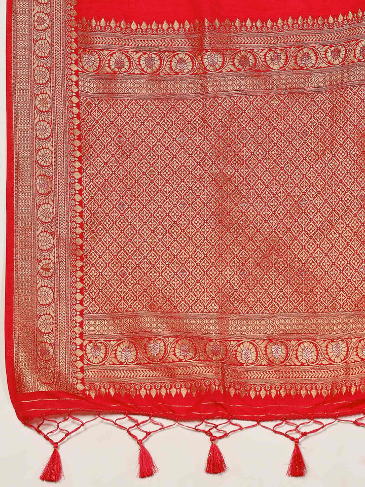 Rani Woven Design Art Silk Saree