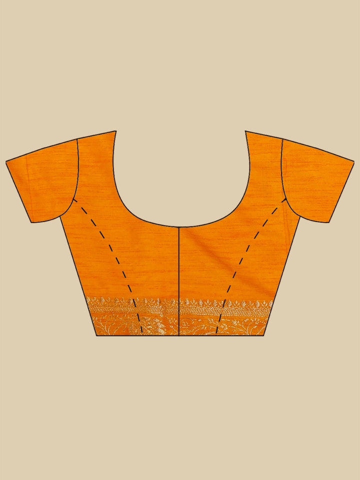 Mustard Woven Design Art Silk Saree