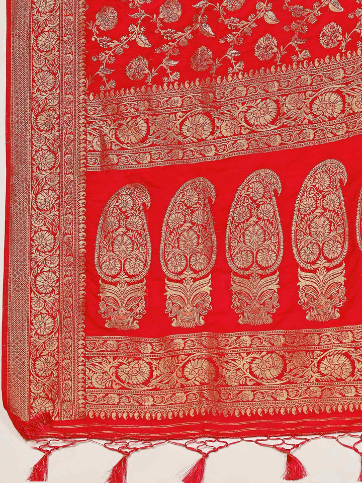 Rani Woven Design Art Silk Saree