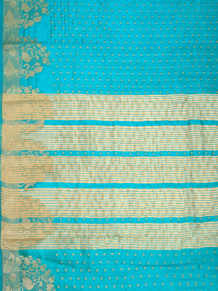 Woven Booti Art Silk Saree