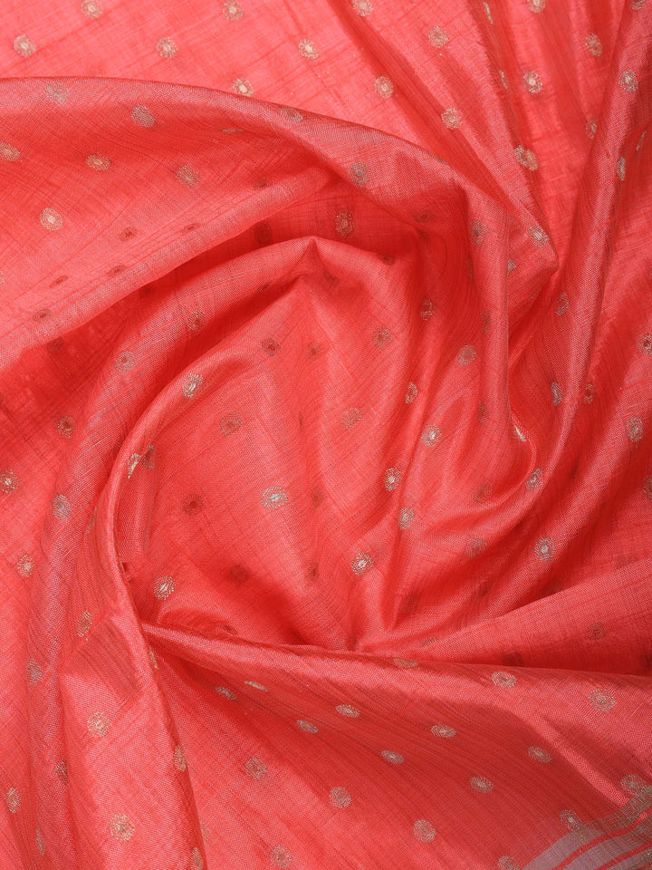 Woven Booti Art Silk Saree