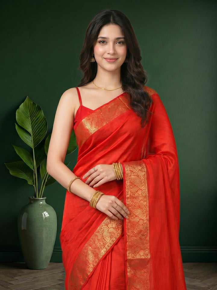 Woven Design Art Silk Saree