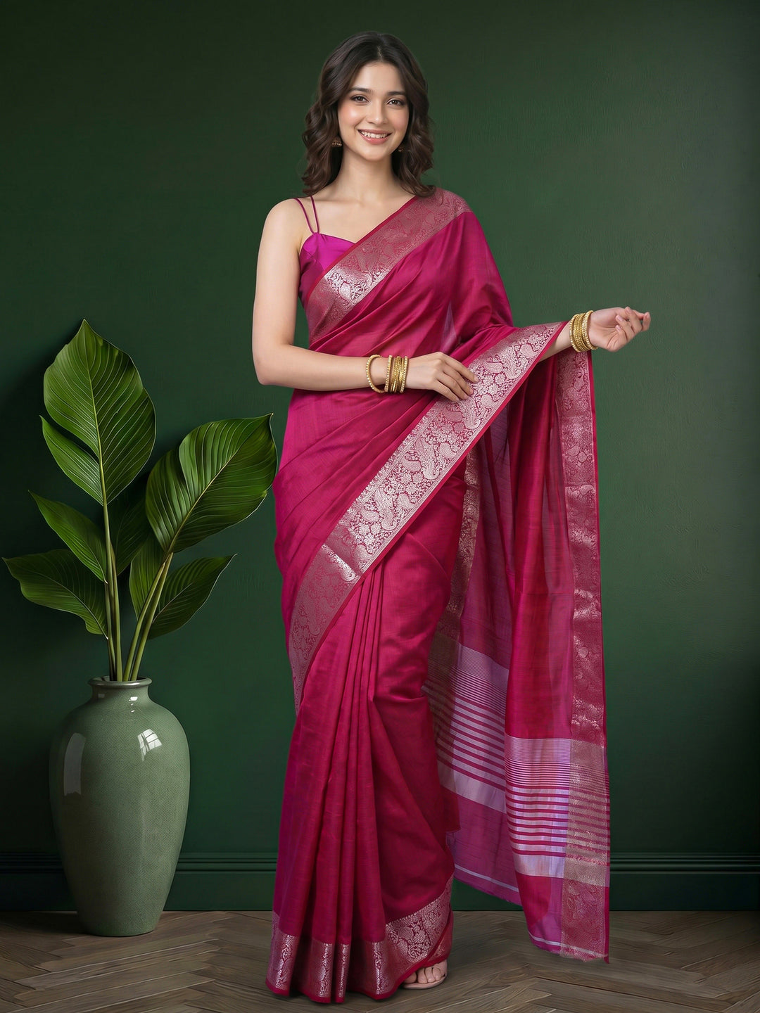 Woven Design Art Silk Saree