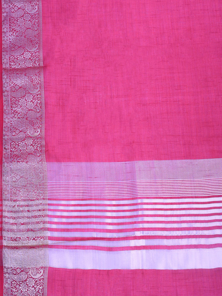 Wine Zari Work Art Silk Saree