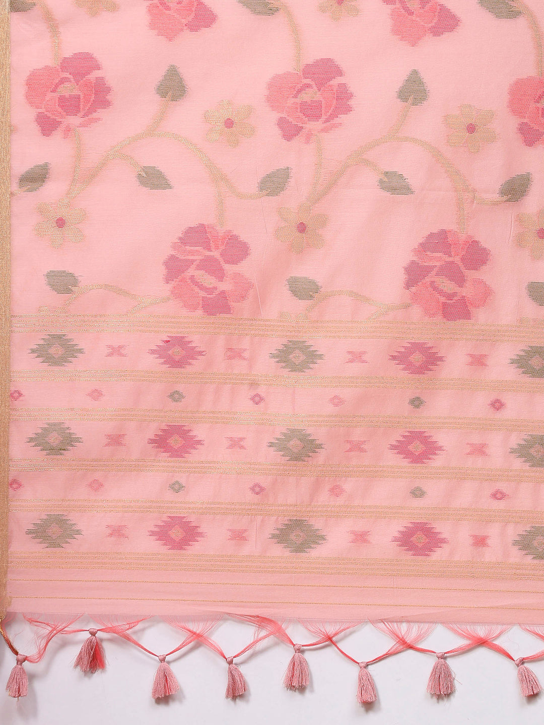 Woven Design Tussar Silk Saree