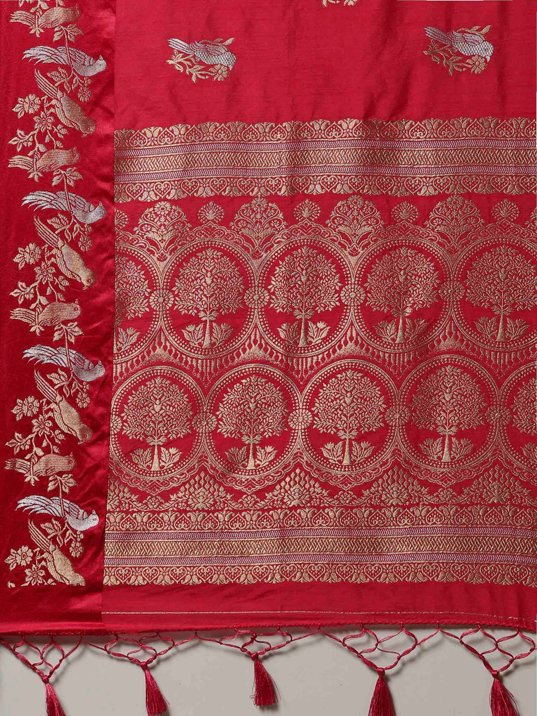 Rani Woven Design Art Silk Saree