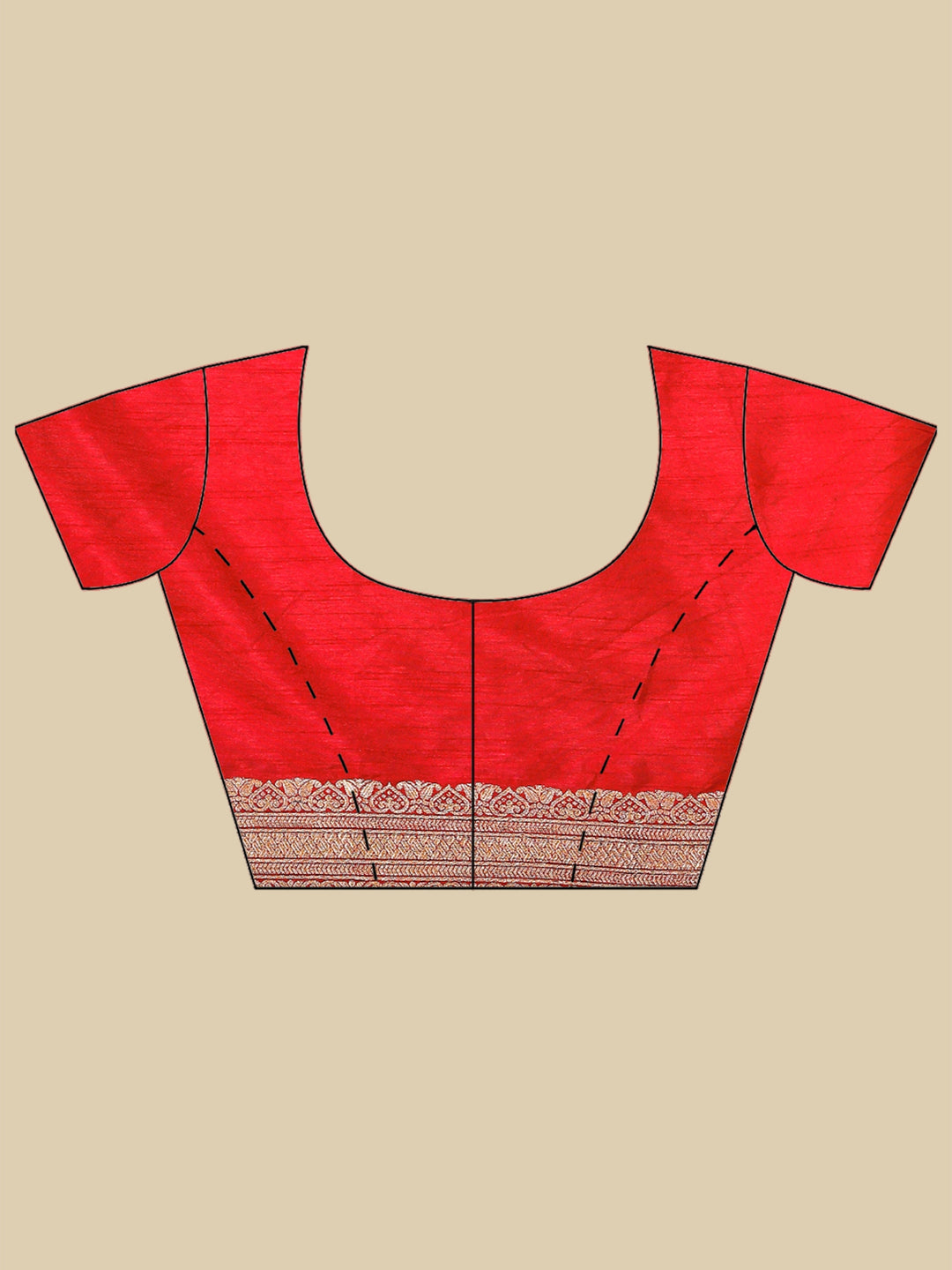 Wine Woven Design Art Silk Saree