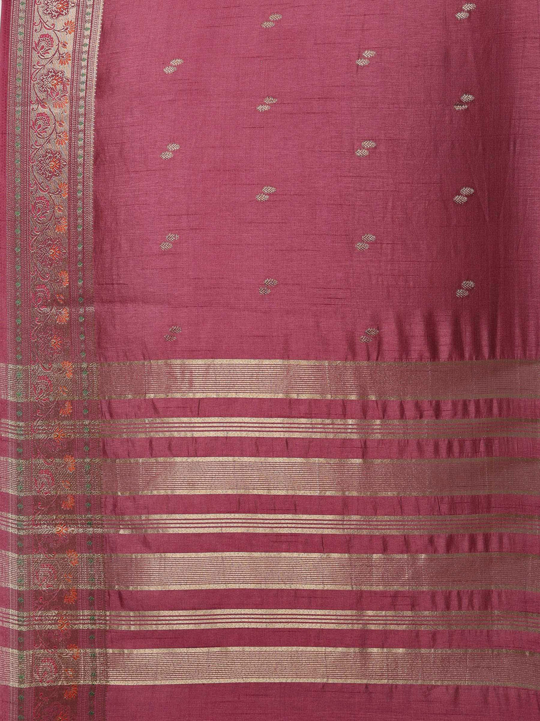 Lavender Woven Design Art Silk Saree