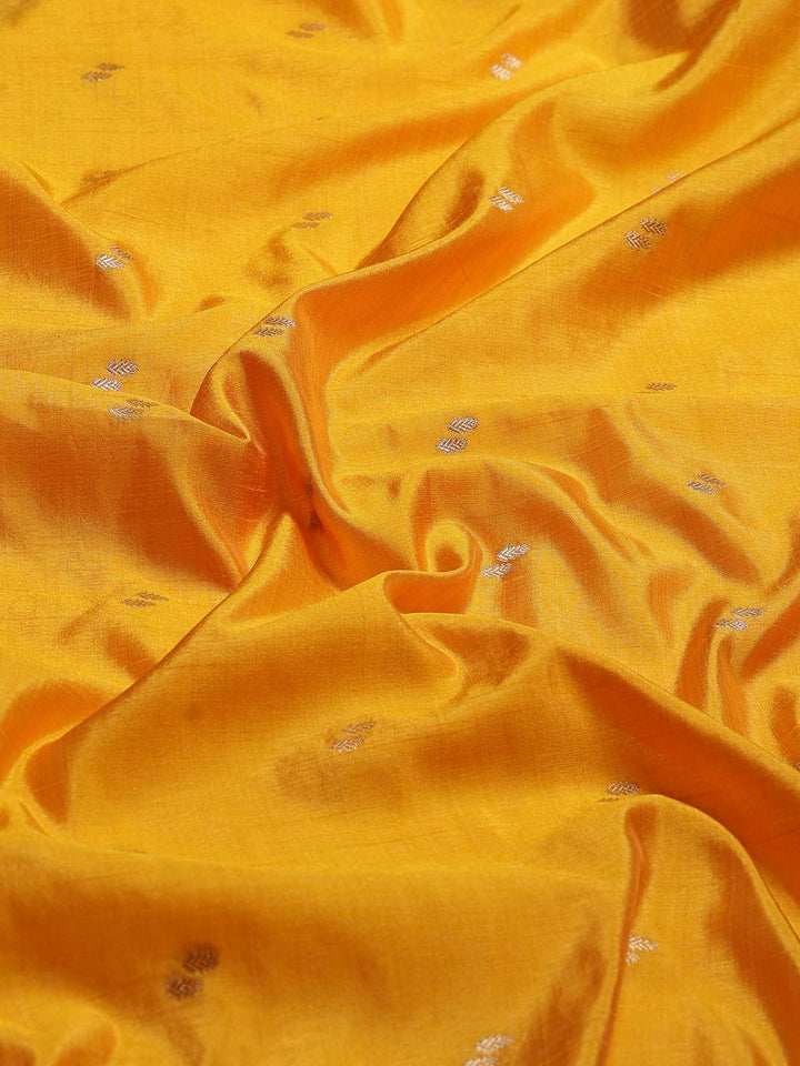 Mustard Woven Design Art Silk Saree