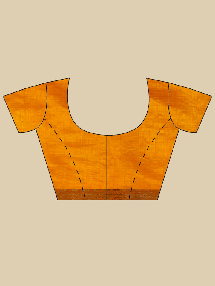 Mustard Woven Design Art Silk Saree