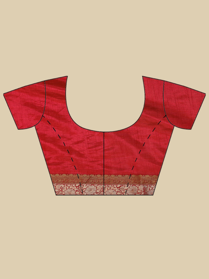 Wine Woven Design Art Silk Saree