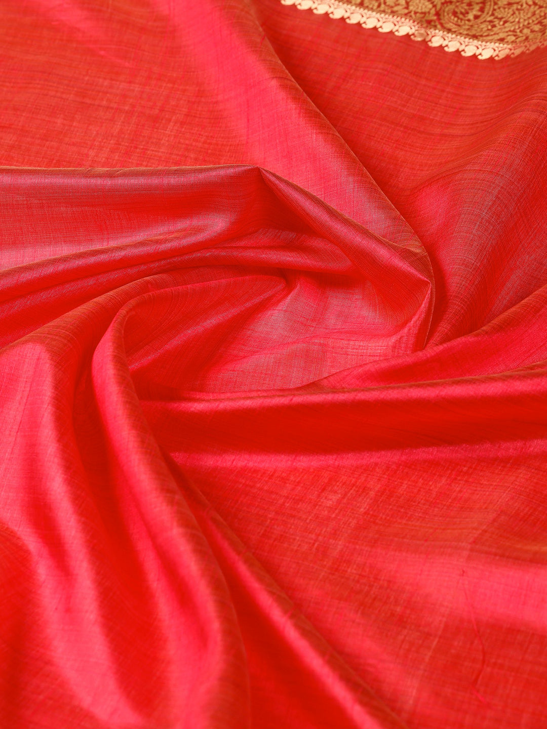 Hot Pink Woven Design Art Silk Saree