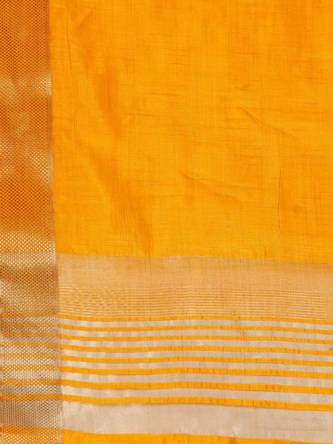 Mustard Woven Design Art Silk Saree