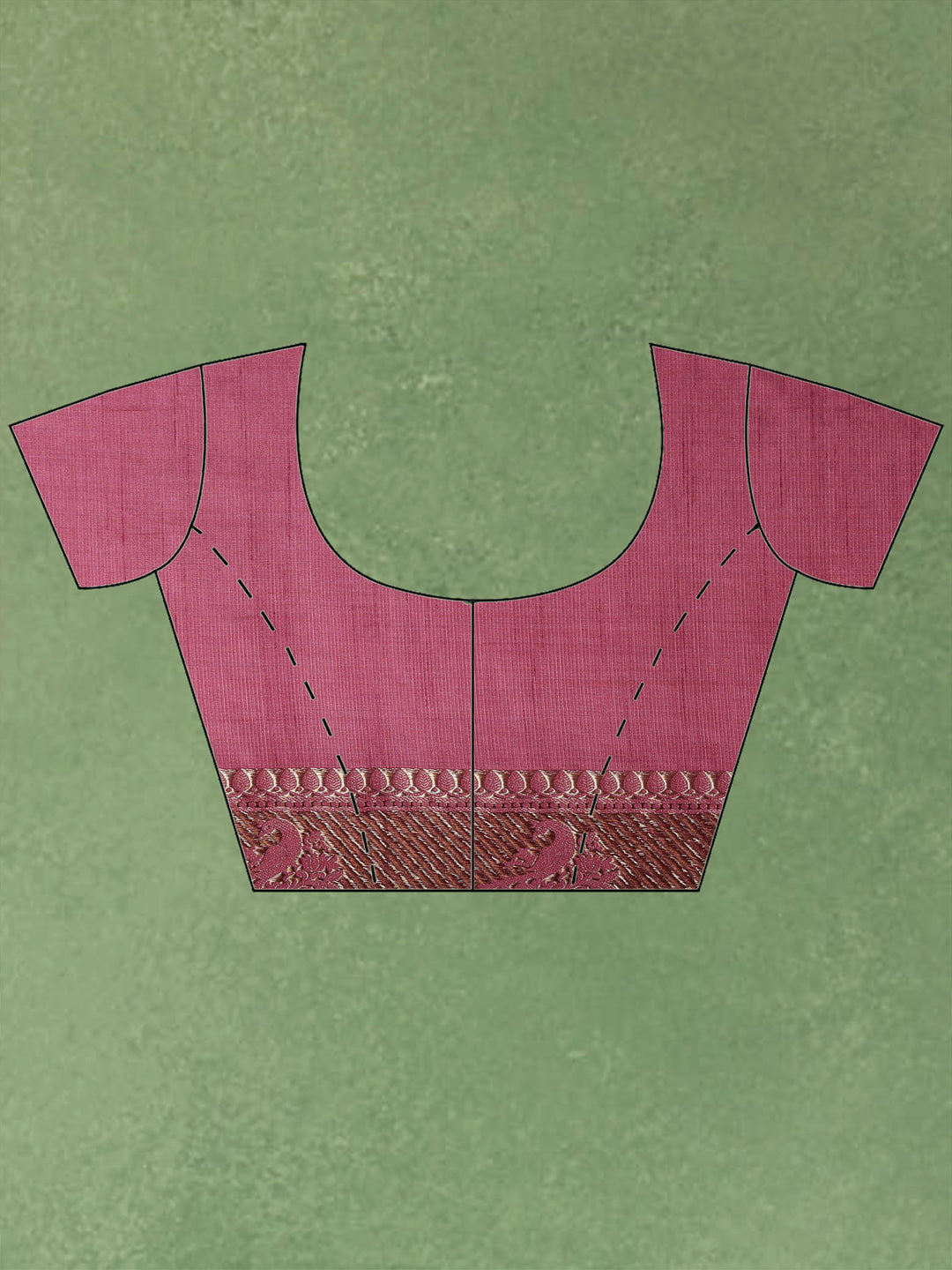 Wine Woven Design Art Silk Saree