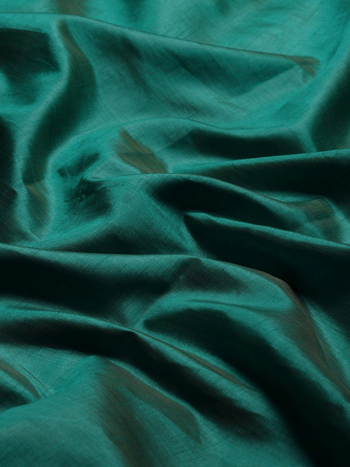 Green Woven Design Art Silk Saree