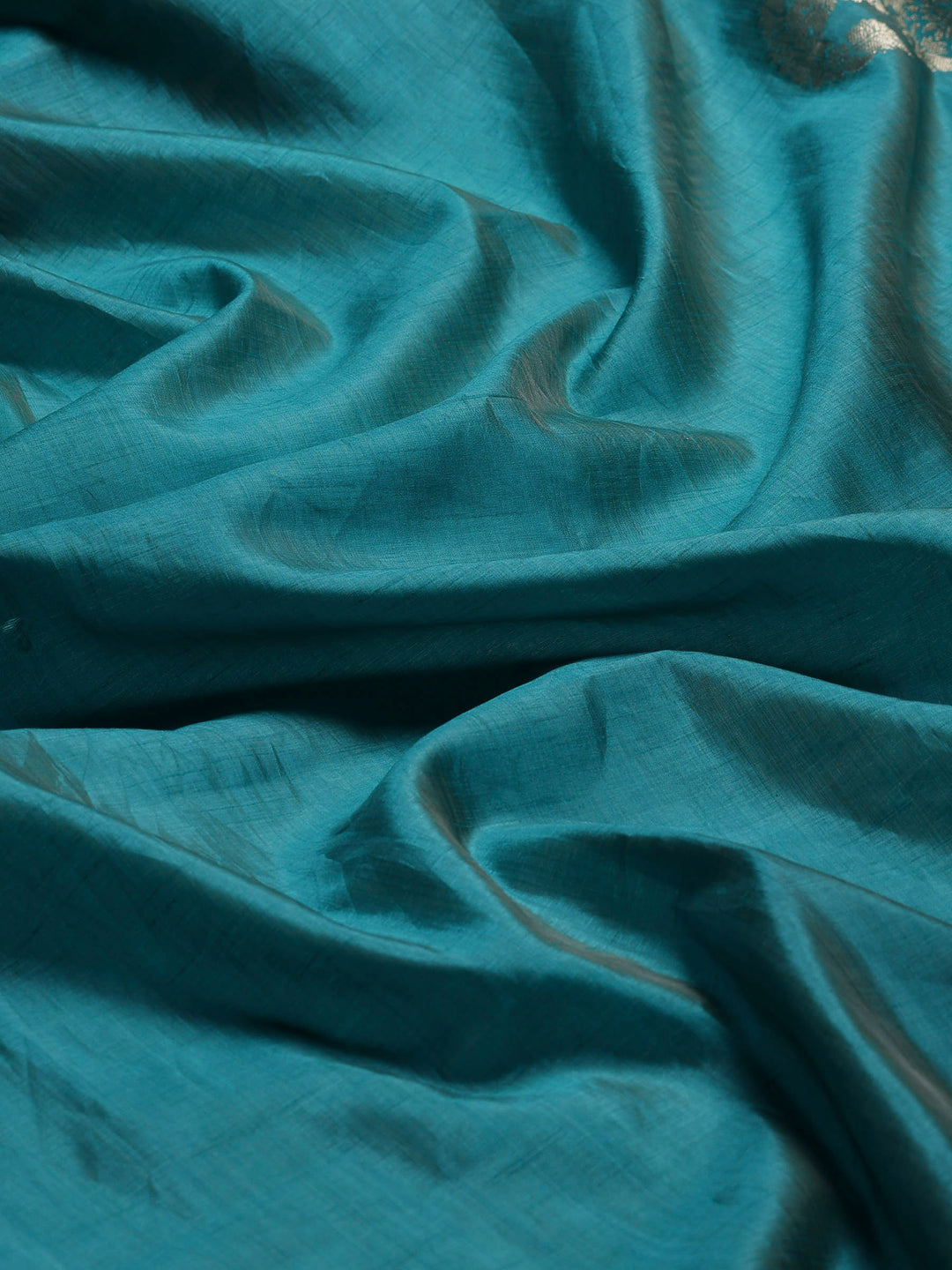 Lake Blue Woven Design Art Silk Saree