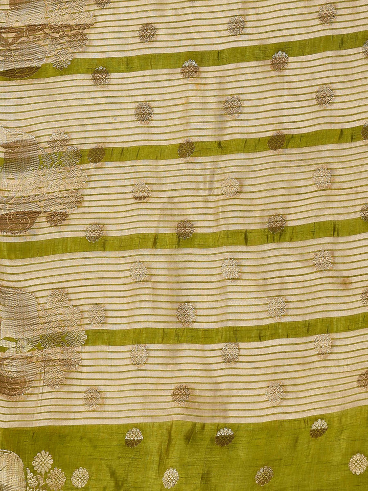 Woven Design Tussar Silk Saree