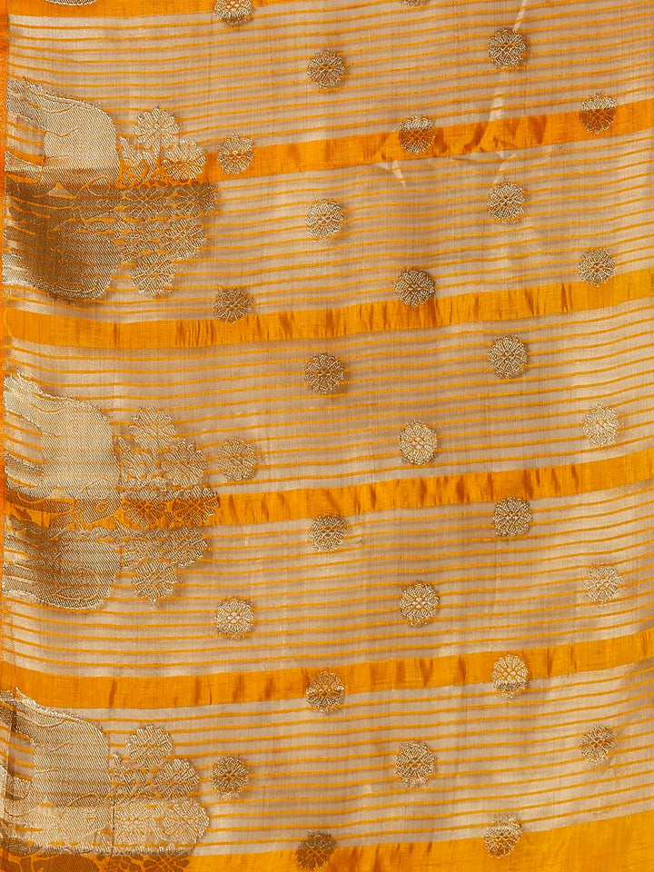 Woven Design Tussar Silk Saree