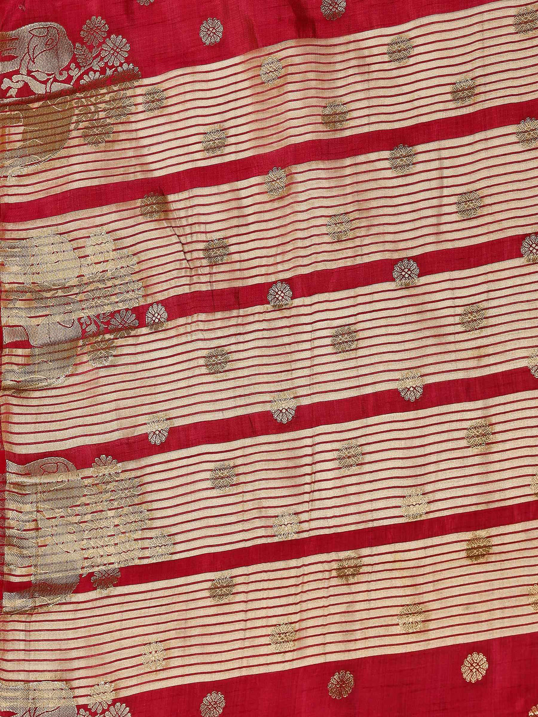 Woven Design Tussar Silk Saree