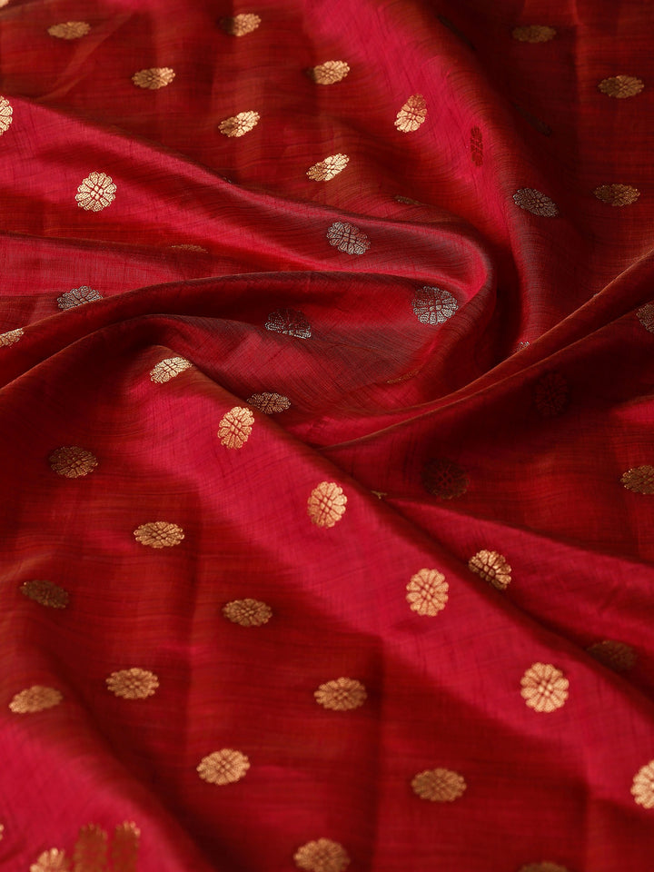 Woven Design Tussar Silk Saree