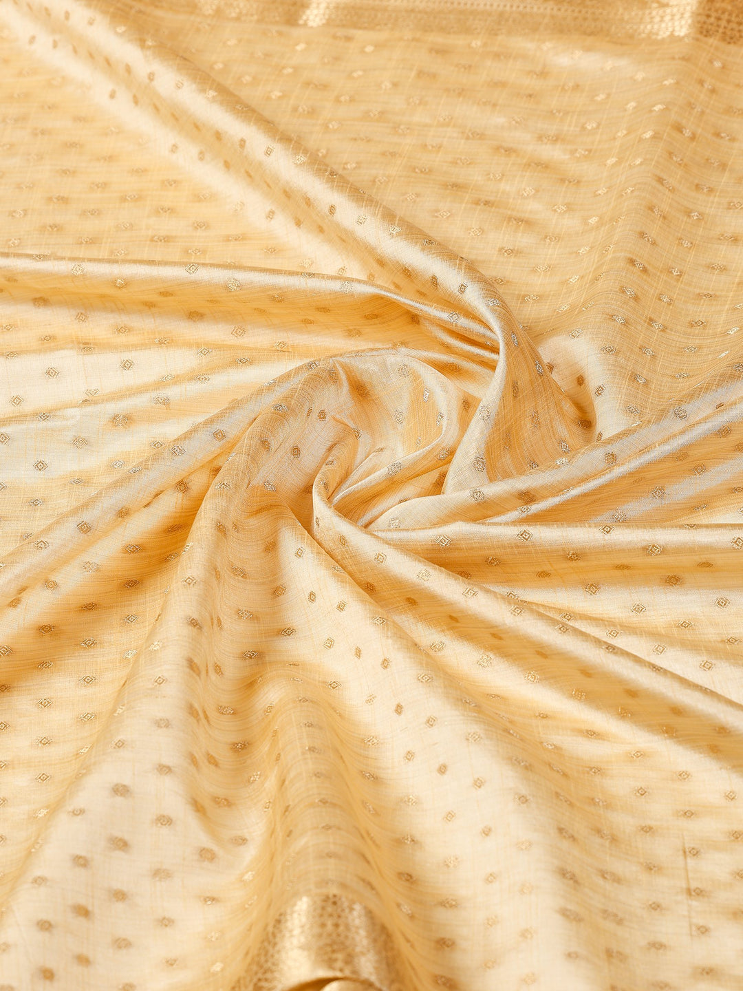 Beige Woven Design Art Silk Saree