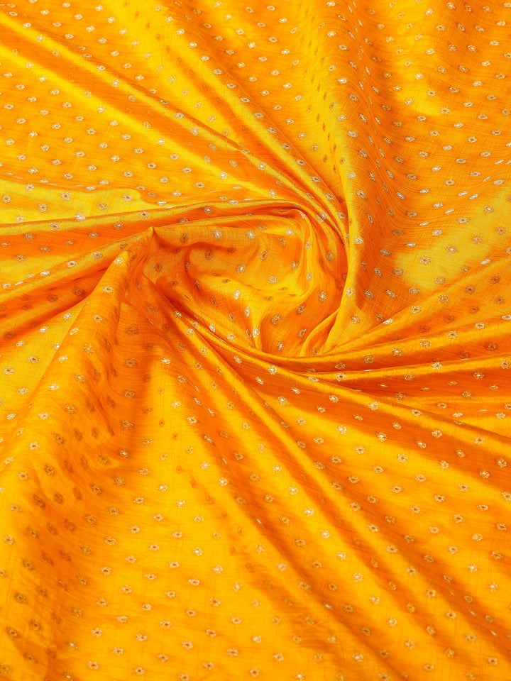 Mustard Woven Design Art Silk Saree