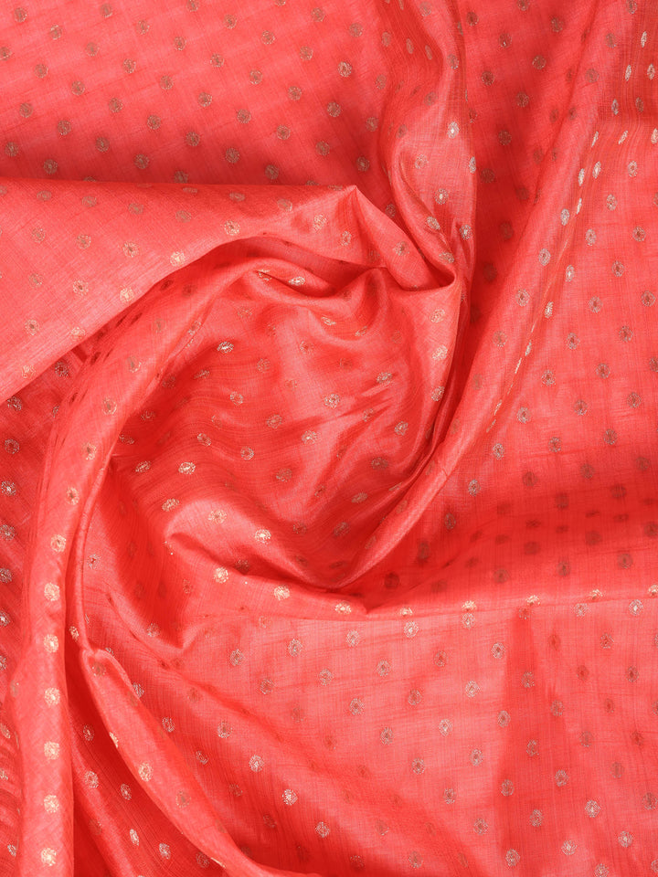 Pink Woven Design Art Silk Saree