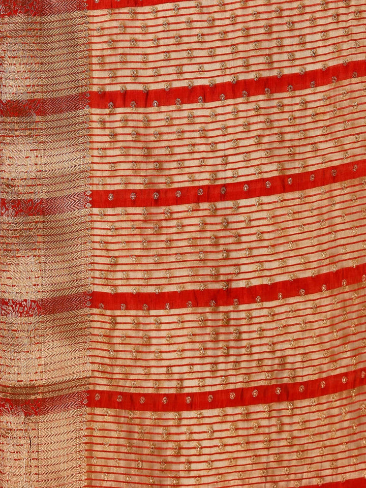 Woven Design Tussar Silk Saree