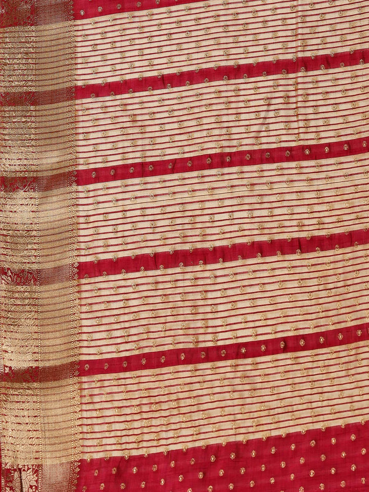 Woven Design Tussar Silk Saree