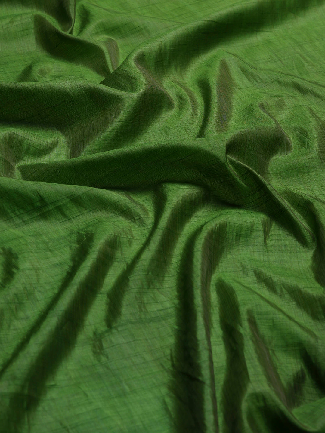 Green Woven Design Art Silk Saree