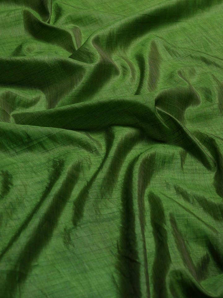 Green Woven Design Art Silk Saree