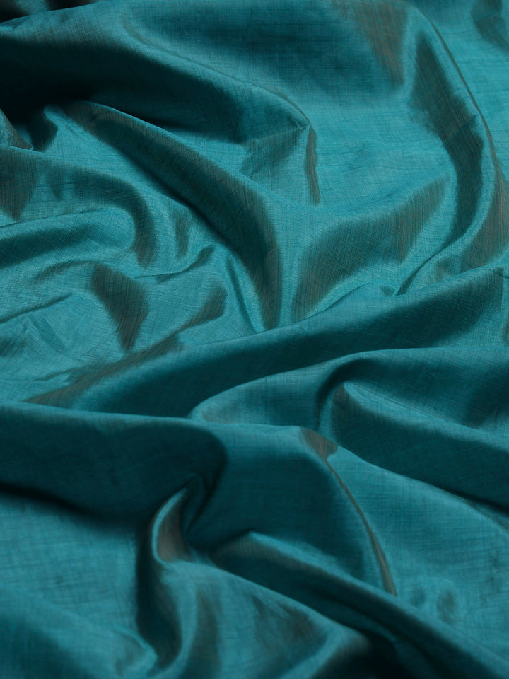 Lake Blue Woven Design Art Silk Saree