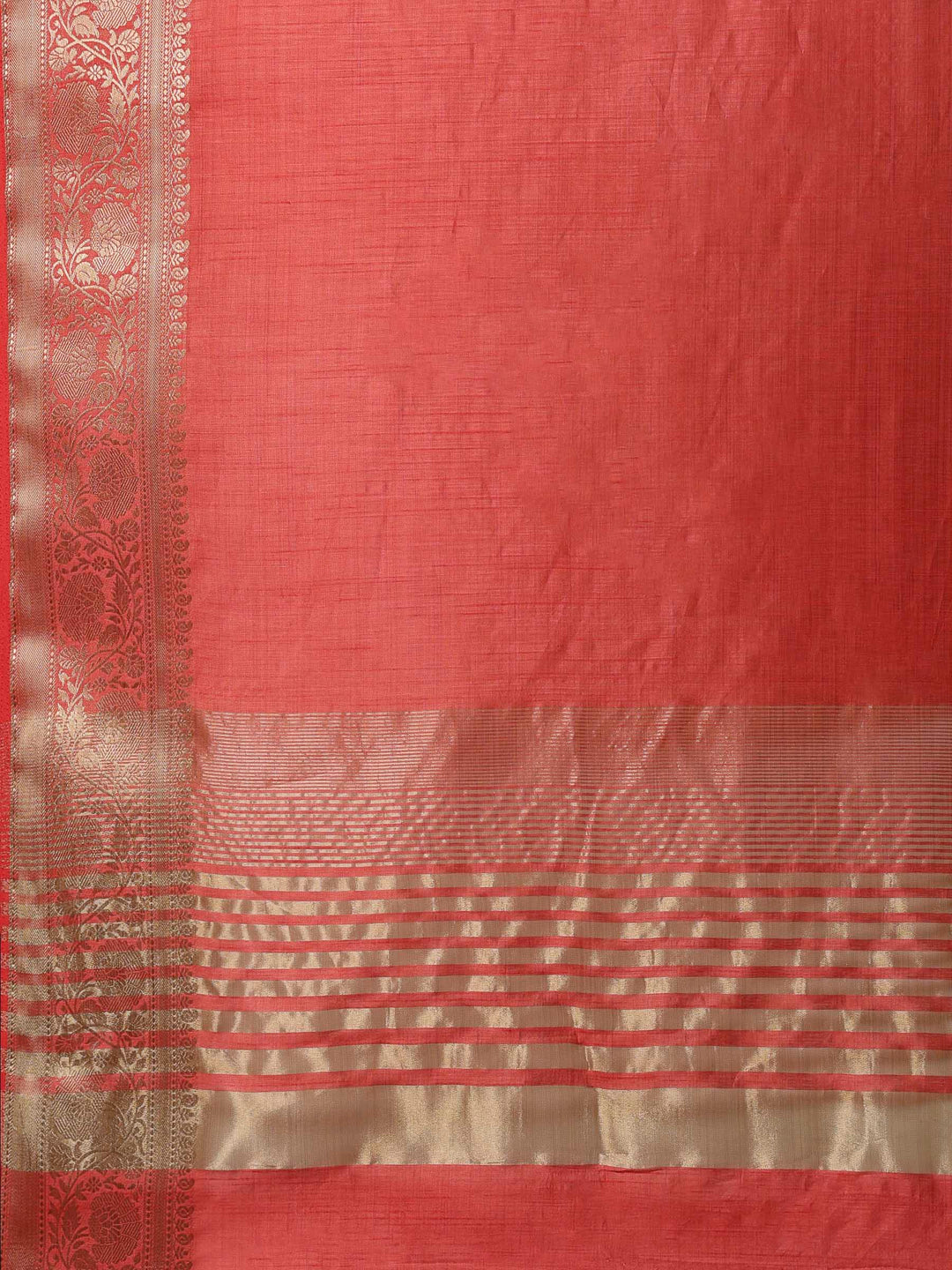 Pink Woven Design Art Silk Saree