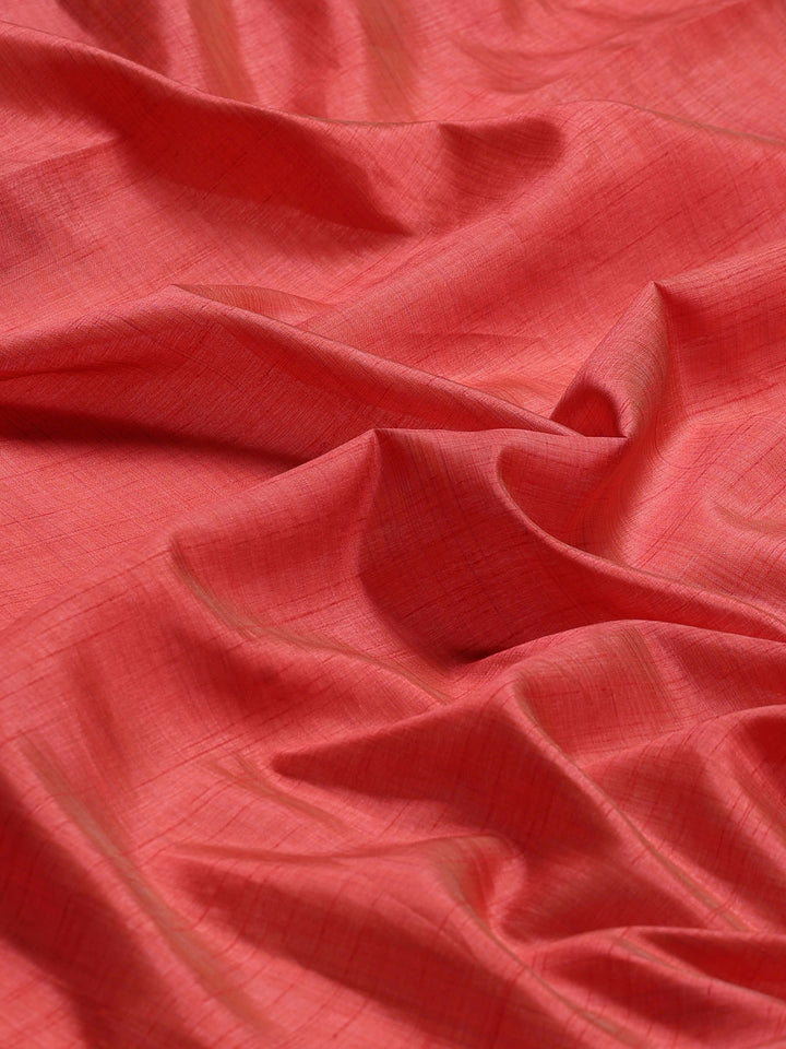 Pink Woven Design Art Silk Saree