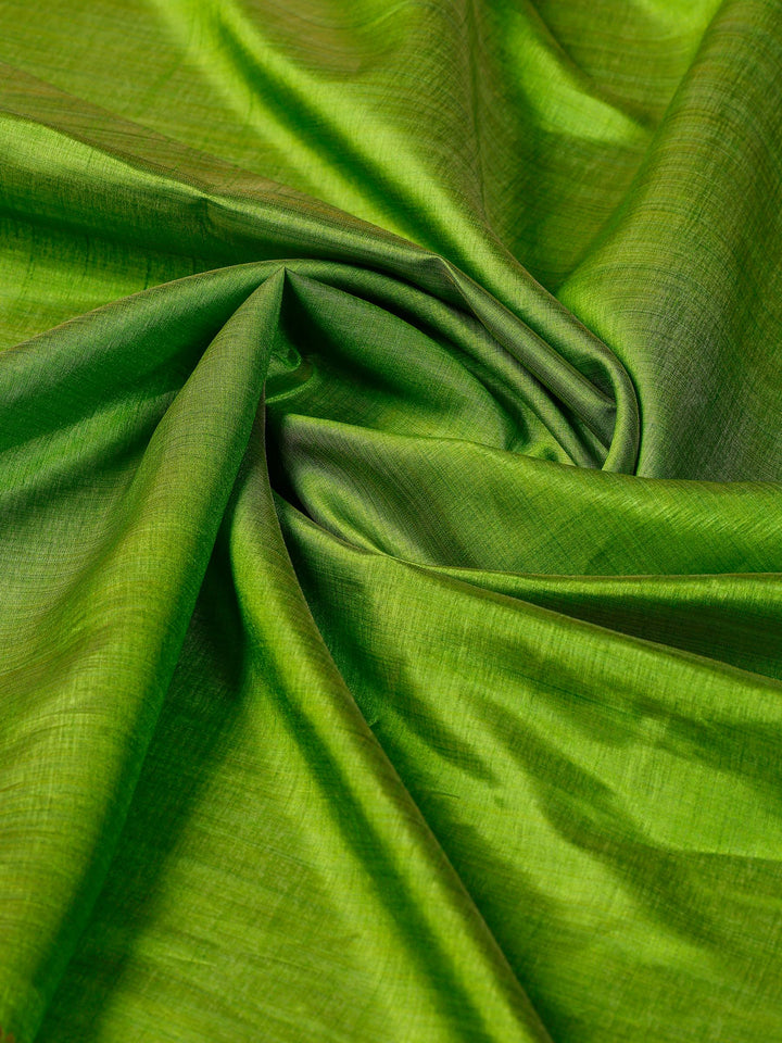 Green Woven Design Art Silk Saree