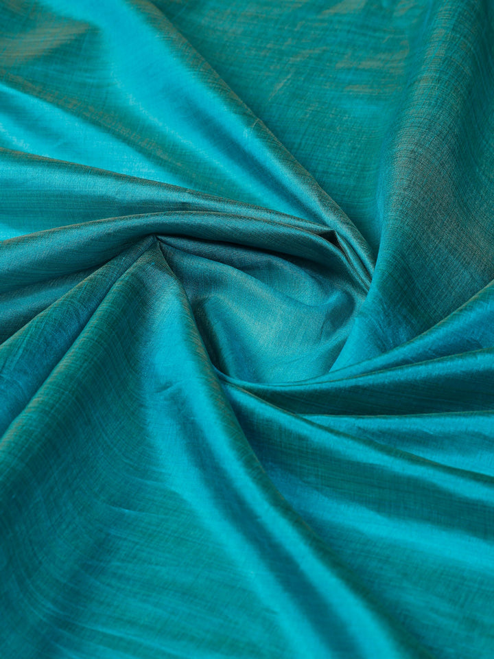 Lake Blue Woven Design Art Silk Saree