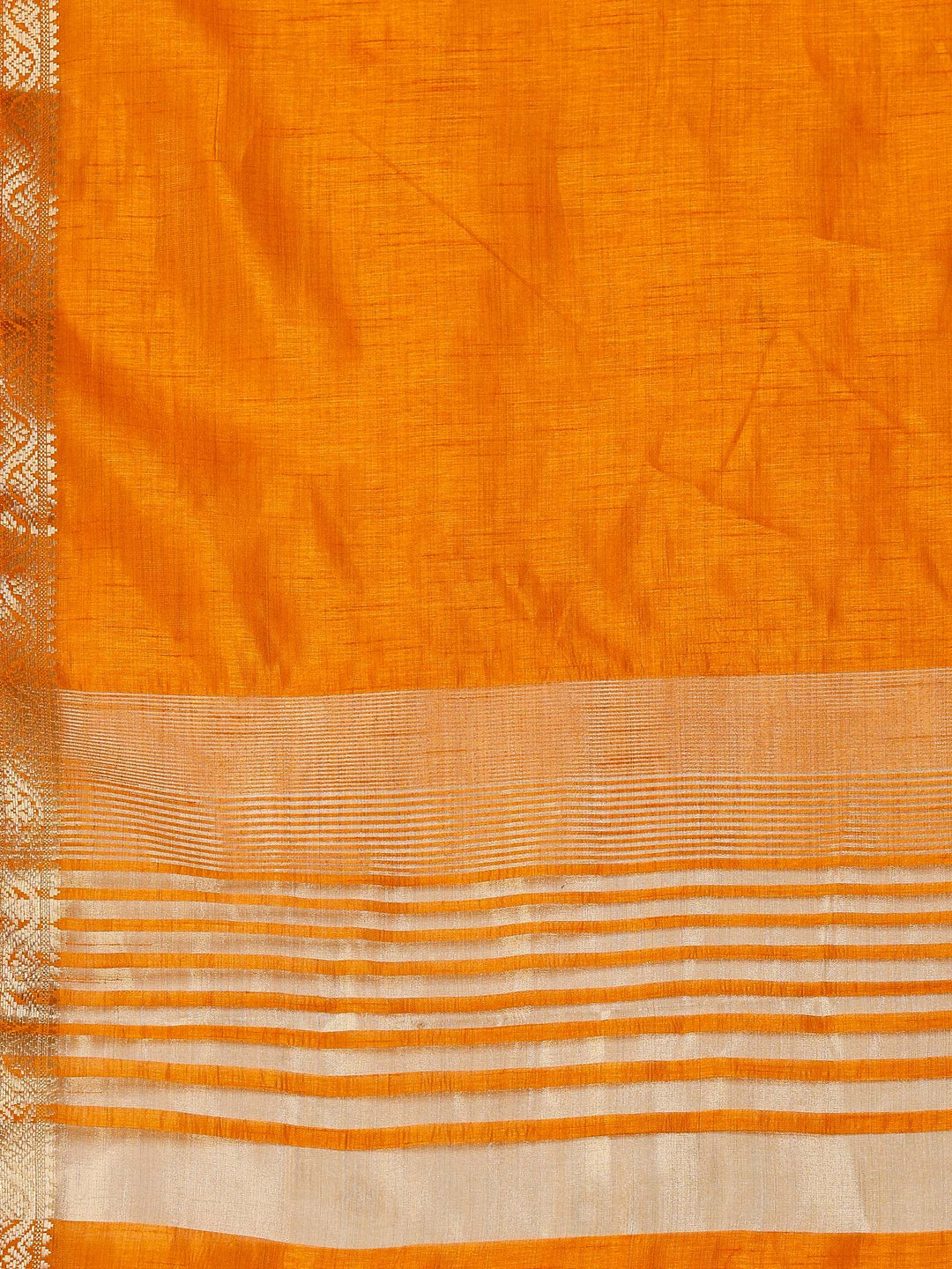 Mustard Woven Design Art Silk Saree